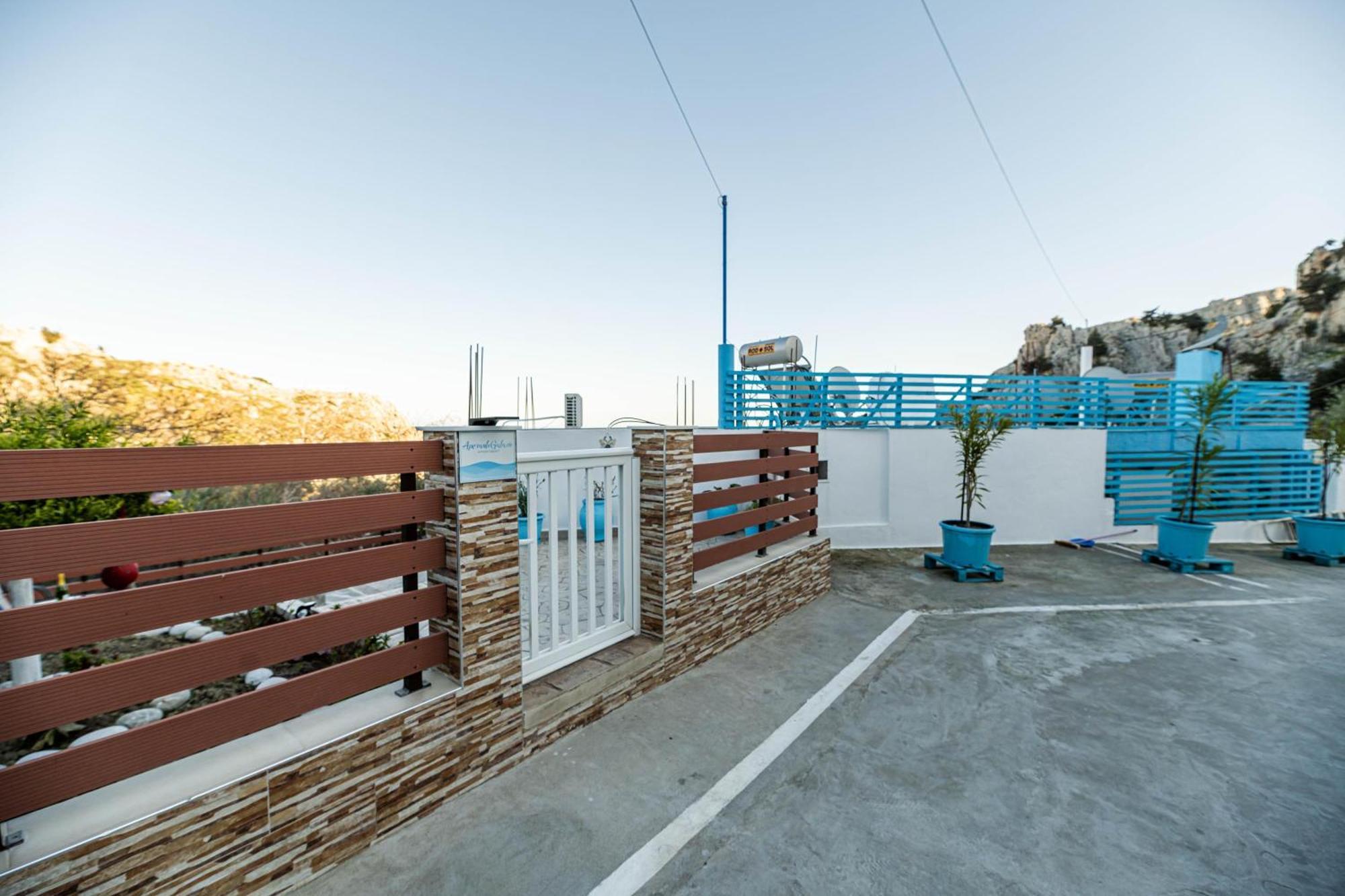 Aperanto Galazio Apartment Archangelos  Zewnętrze zdjęcie