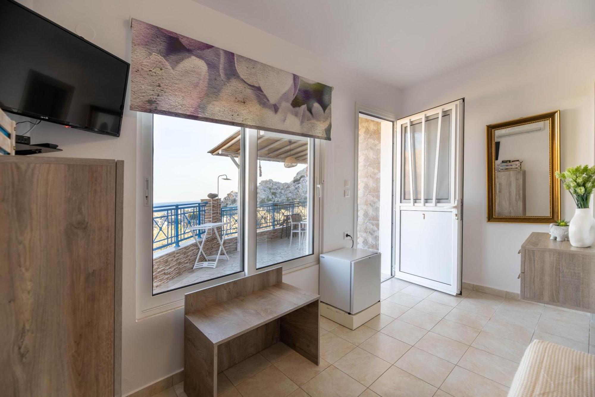 Aperanto Galazio Apartment Archangelos  Zewnętrze zdjęcie